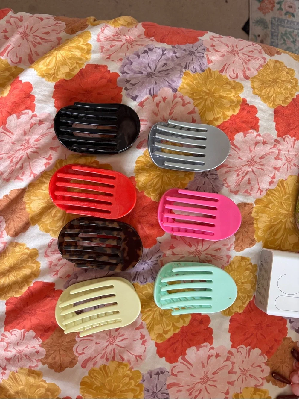 Teleties medium flat clip